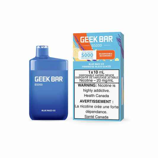 Geek Bar B5000 5000 Puffs Blue Razz Ice 20mg