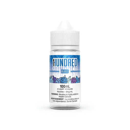 Blues By Hundred 100 ml Freebase E-Liquid