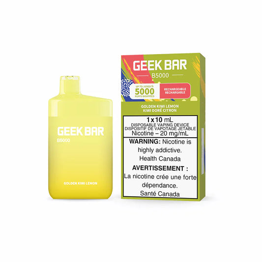 Geek Bar B5000 5000 Puffs Golden Kiwi Lemon 20mg