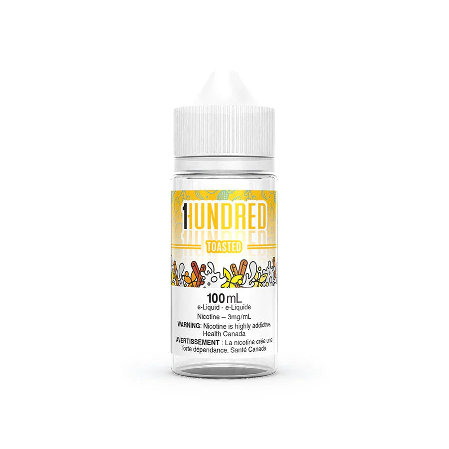 Toasted By Hundred 100 ml Freebase E-Liquid