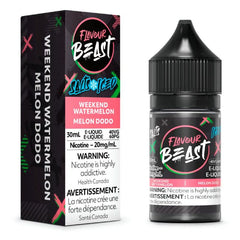 Flavour Beast Salt Juice 30ml Weekend Watermelon Iced