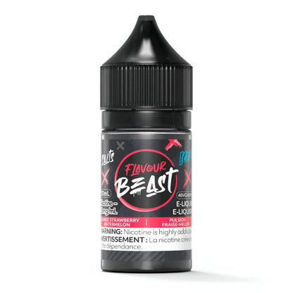 Flavour Beast Salt Juice 30ml Savage Strawberry Watermelon Iced