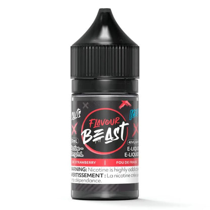 Flavour Beast Salt Juice 30ml Sic Strawberry Iced 10mg 20mg