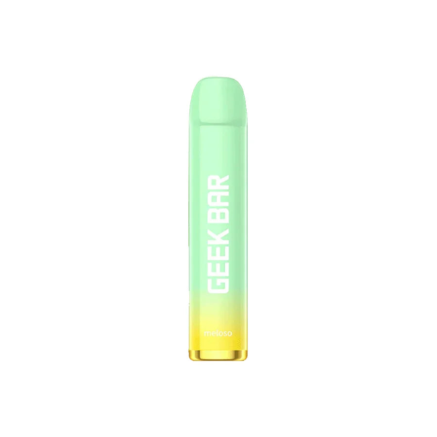 Geek Bar Meloso 600 Puffs Green Apple Ice 20mg