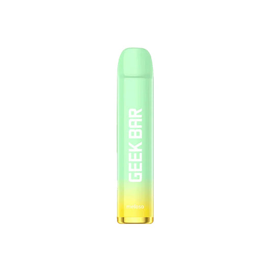 Geek Bar Meloso 600 Puffs Green Apple Ice 20mg