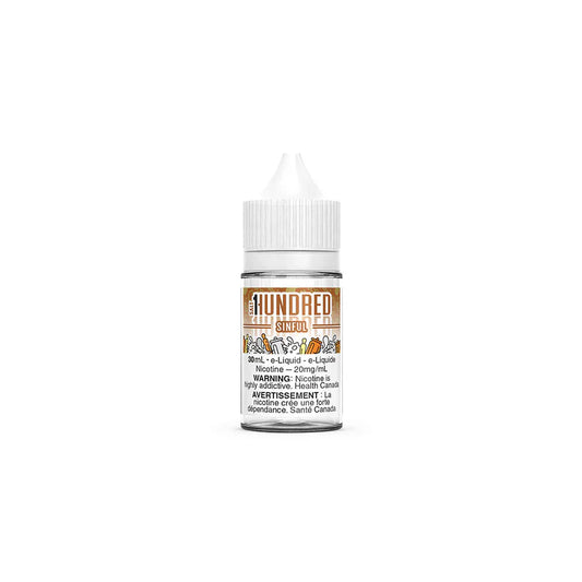 Sinful By Hundred 30 ml Salt E-Liquid