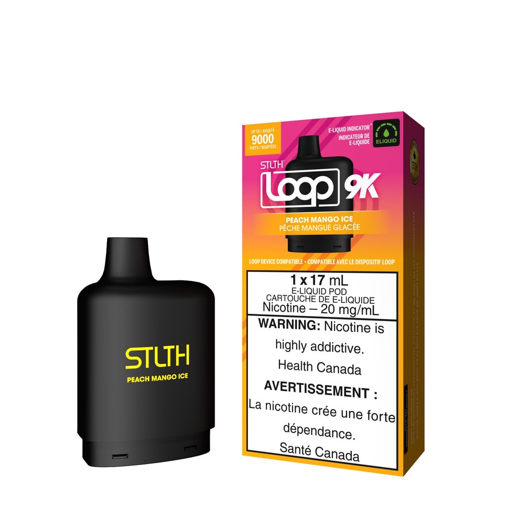 STLTH Loop 2 9K Pod Peach Mango Ice
