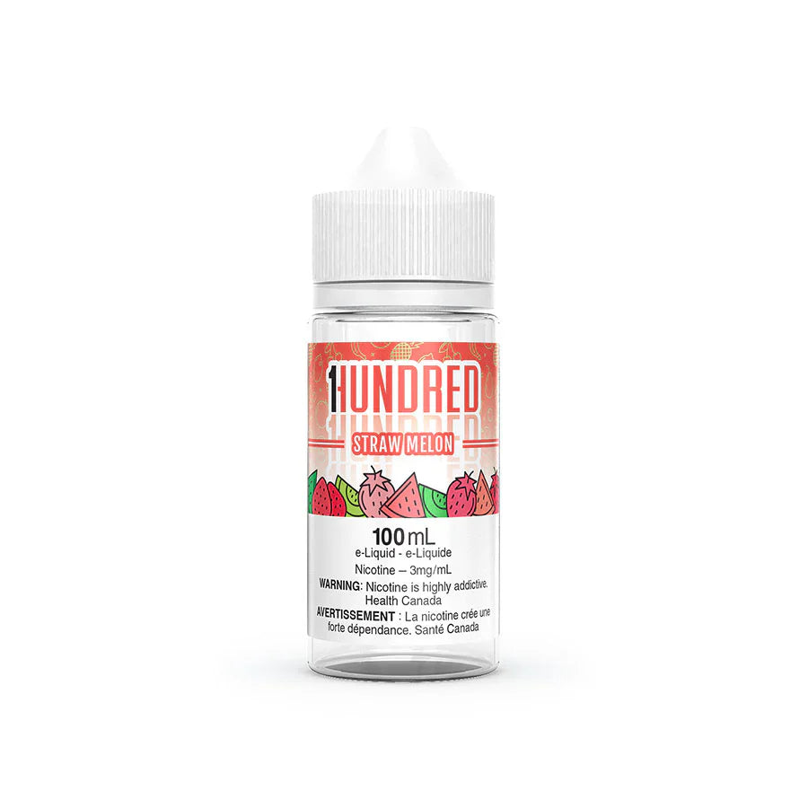 Straw Melon By Hundred 100 ml Freebase E-Liquid