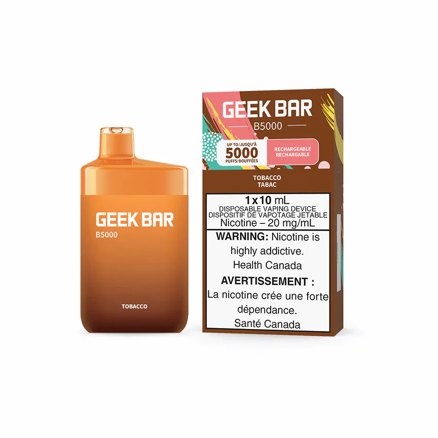 Geek Bar B5000 5000 Puffs Tobacco 20mg